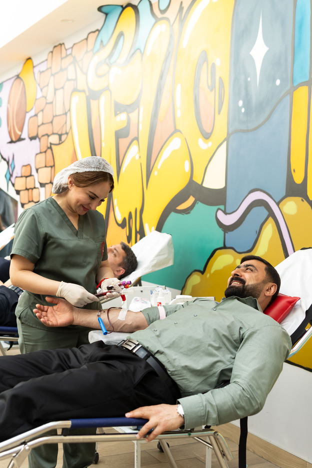 Blood donation initiative by Yelo Bank employees: "Donate Blood, Save Lives!" (PHOTO)