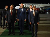 Chairman of National Council of Slovakia arrives in Azerbaijan on visit (PHOTO)