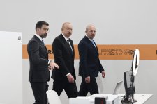 President Ilham Aliyev reviews preparations for WUF13 at Baku Olympic Stadium (PHOTO/VIDEO)
