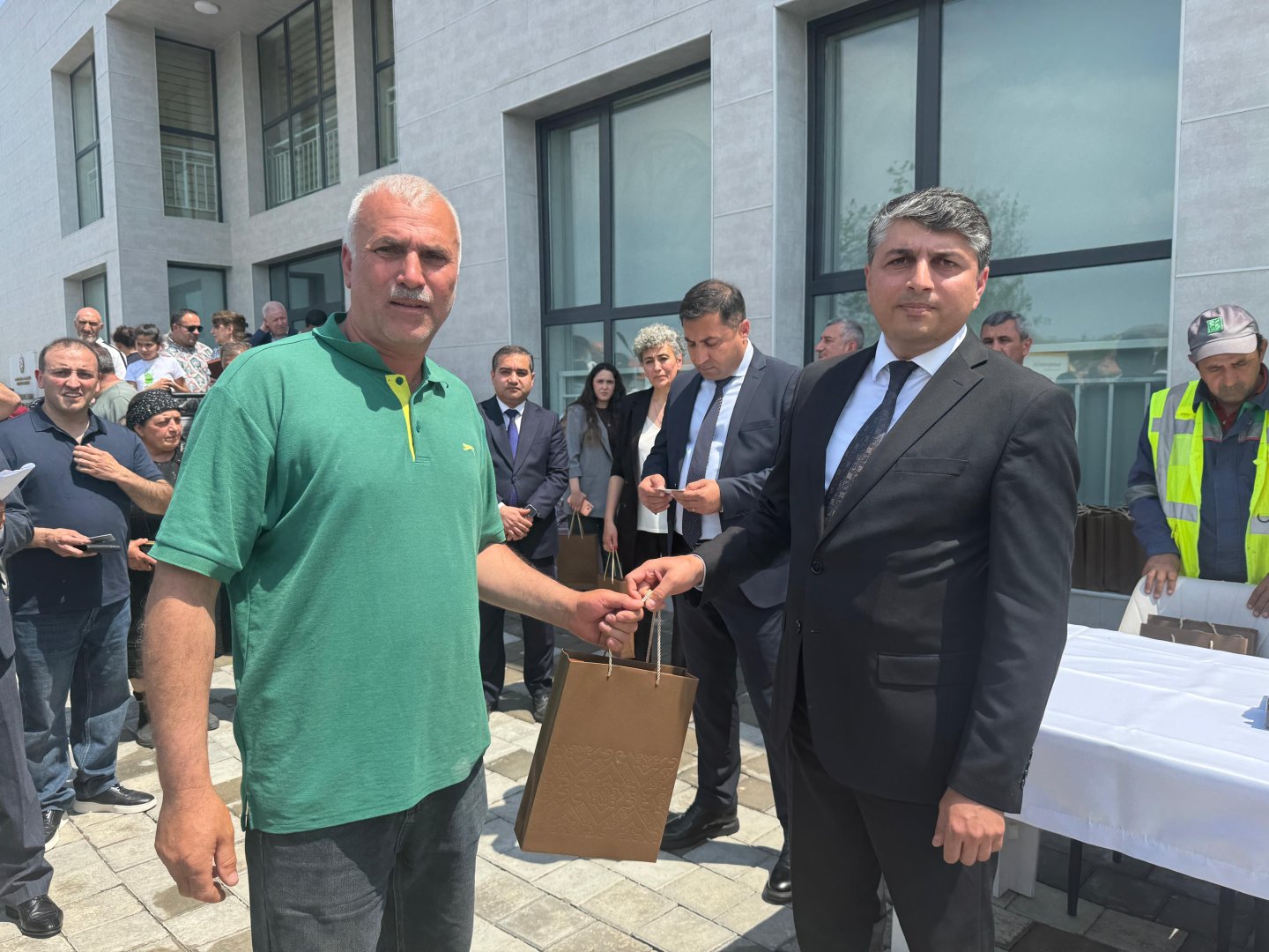 Next group of ex-IDPs receives house keys in Azerbaijan's Zangilan city (PHOTO)
