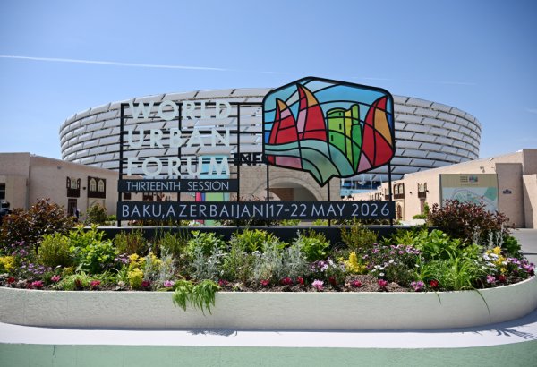 WUF13 discloses area of Azerbaijani pavillion