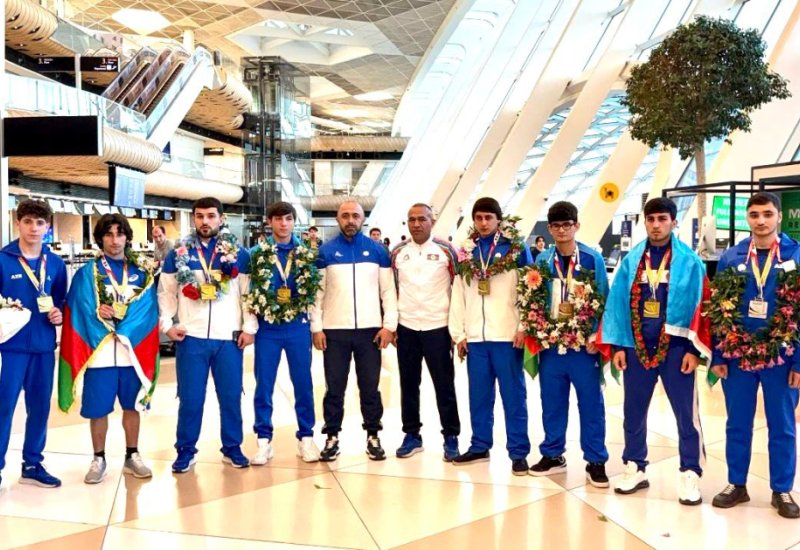 Seven Azerbaijani karate fighters crowned European champions