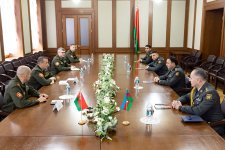 Azerbaijani, Belarusian military information field reps hold key meeting (PHOTO)