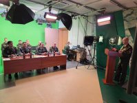 Azerbaijani, Belarusian military information field reps hold key meeting (PHOTO)