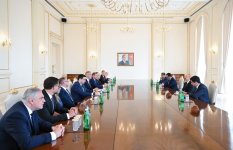 President Ilham Aliyev receives delegation led by Speaker of National Council of Slovakia (PHOTO)