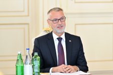 President Ilham Aliyev receives delegation led by Speaker of National Council of Slovakia (PHOTO)