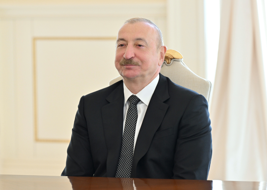 President Ilham Aliyev receives delegation led by Speaker of National Council of Slovakia (PHOTO)