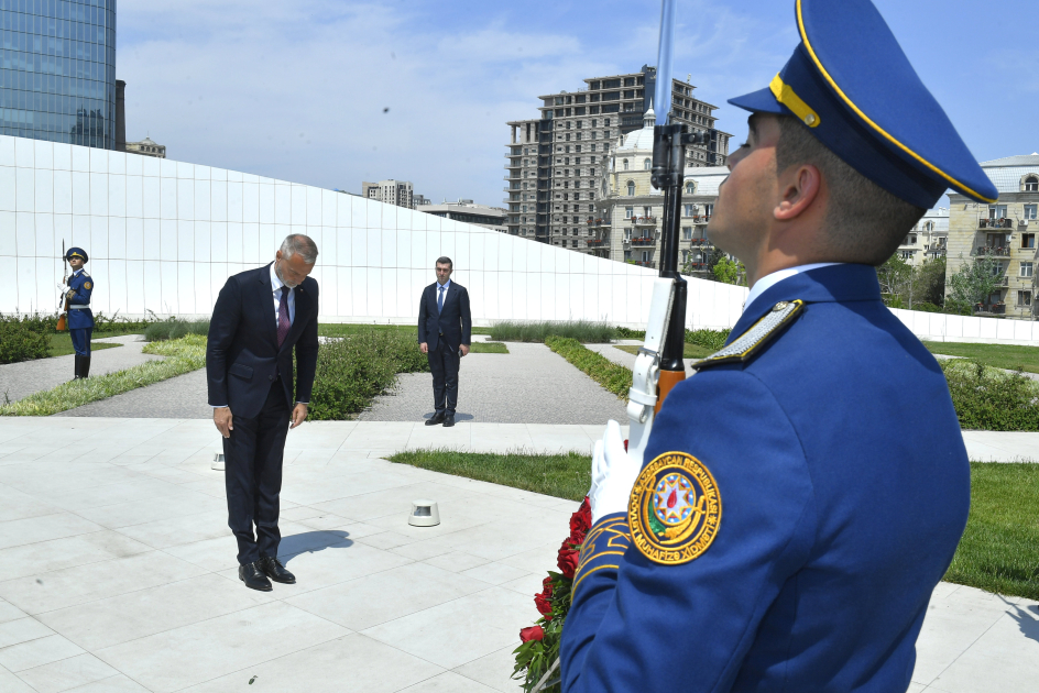 Speaker of National Council of Slovakia visits Victory Park (PHOTO)