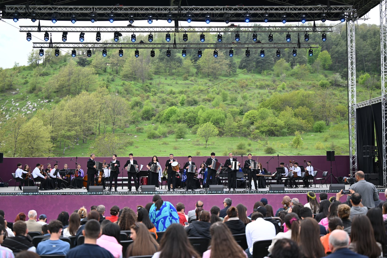 Shusha hosts concert of Garabagh University students as part of International Kharibulbul Festival (PHOTO)