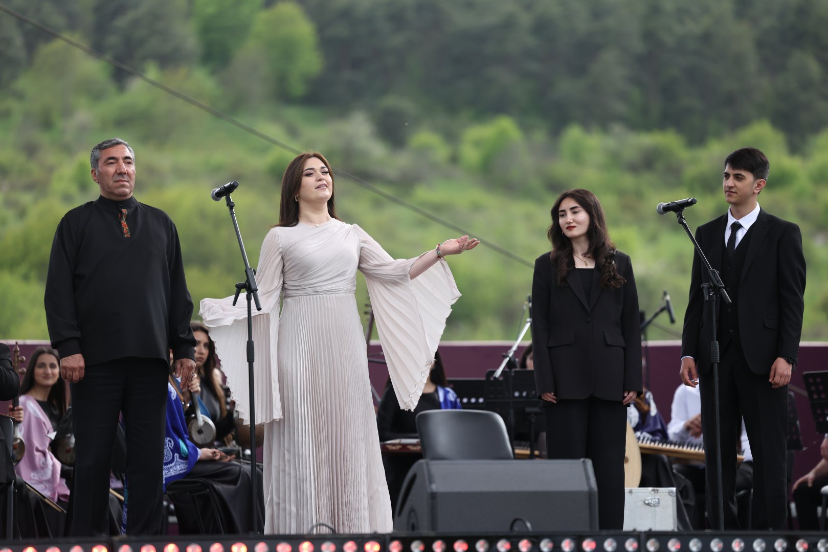 Shusha hosts concert of Garabagh University students as part of International Kharibulbul Festival (PHOTO)