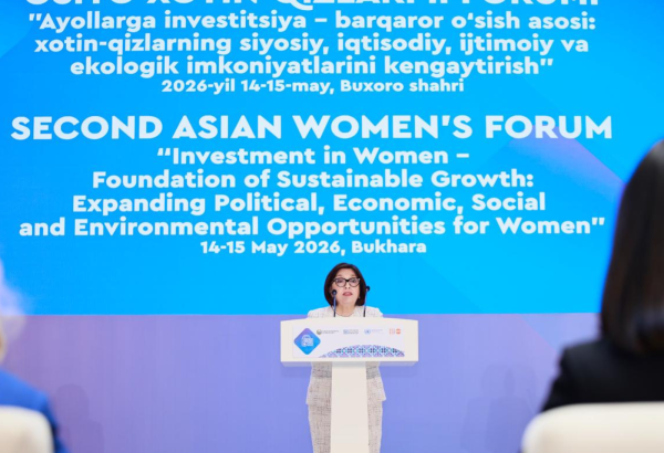Azerbaijani speaker spotlights women's big input to rebuilding liberated areas (PHOTO)
