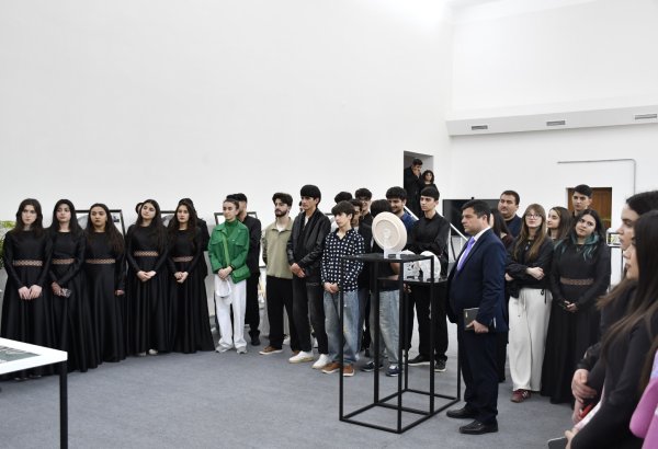 Azerbaijan's Khankendi hosts presentation and exhibition on cultural heritage (PHOTO)