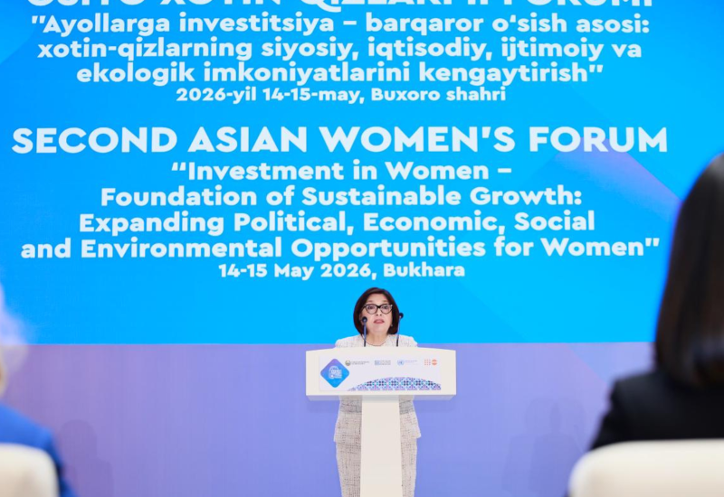 Azerbaijani speaker spotlights women's big input to rebuilding liberated areas (PHOTO)