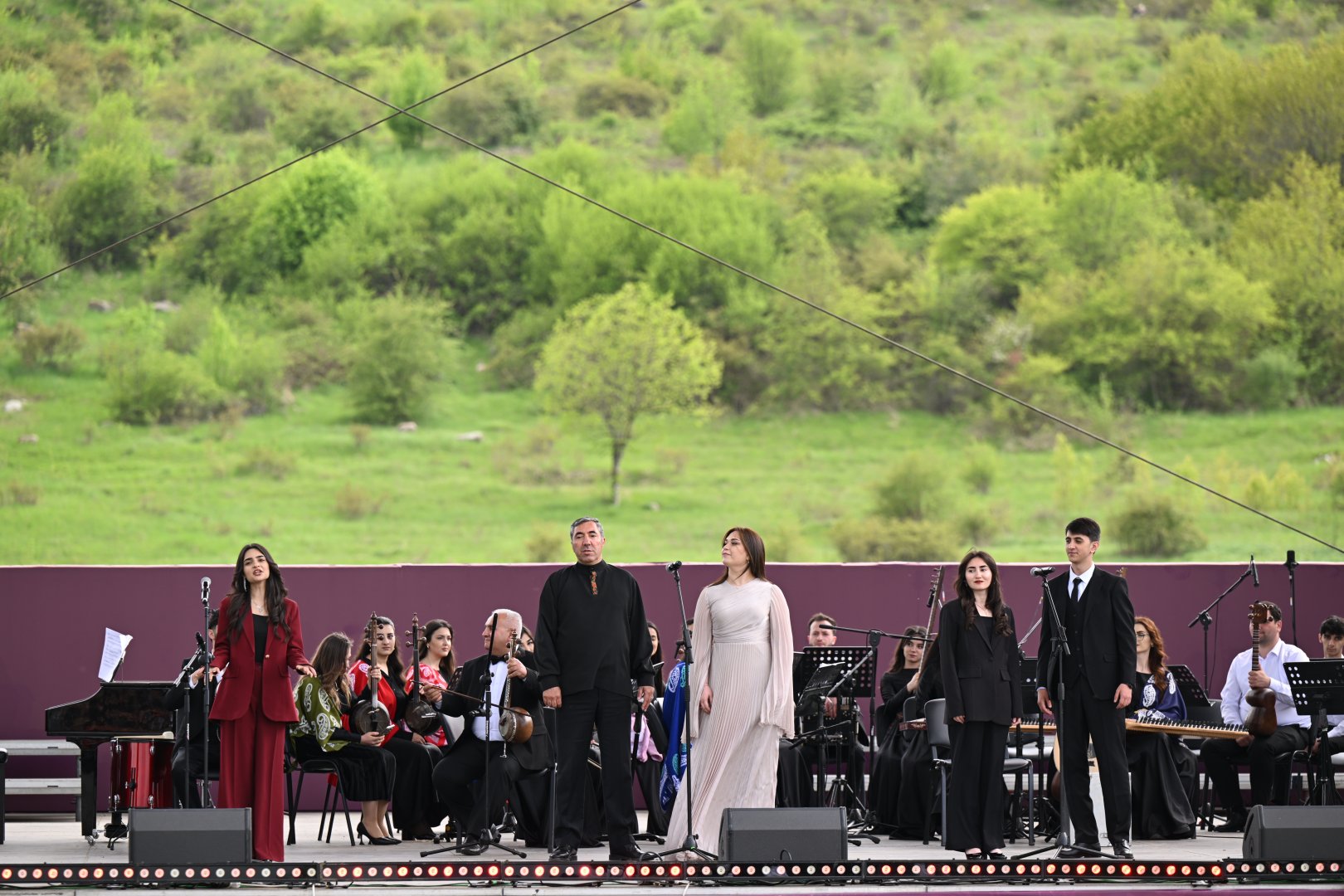 Shusha hosts concert of Garabagh University students as part of International Kharibulbul Festival (PHOTO)