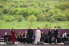 Shusha hosts concert of Garabagh University students as part of International Kharibulbul Festival (PHOTO)