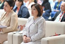 Azerbaijani speaker spotlights women's big input to rebuilding liberated areas (PHOTO)