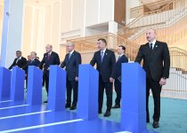 President Ilham Aliyev and participants of OTS Informal Summit attend groundbreaking ceremony of Turkic Civilization Center (PHOTO)