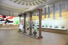 President Ilham Aliyev and other participants of OTS informal summit tour cultural sites in Turkistan (PHOTO)