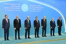 President Ilham Aliyev attends OTS Informal Summit in Turkistan (PHOTO)