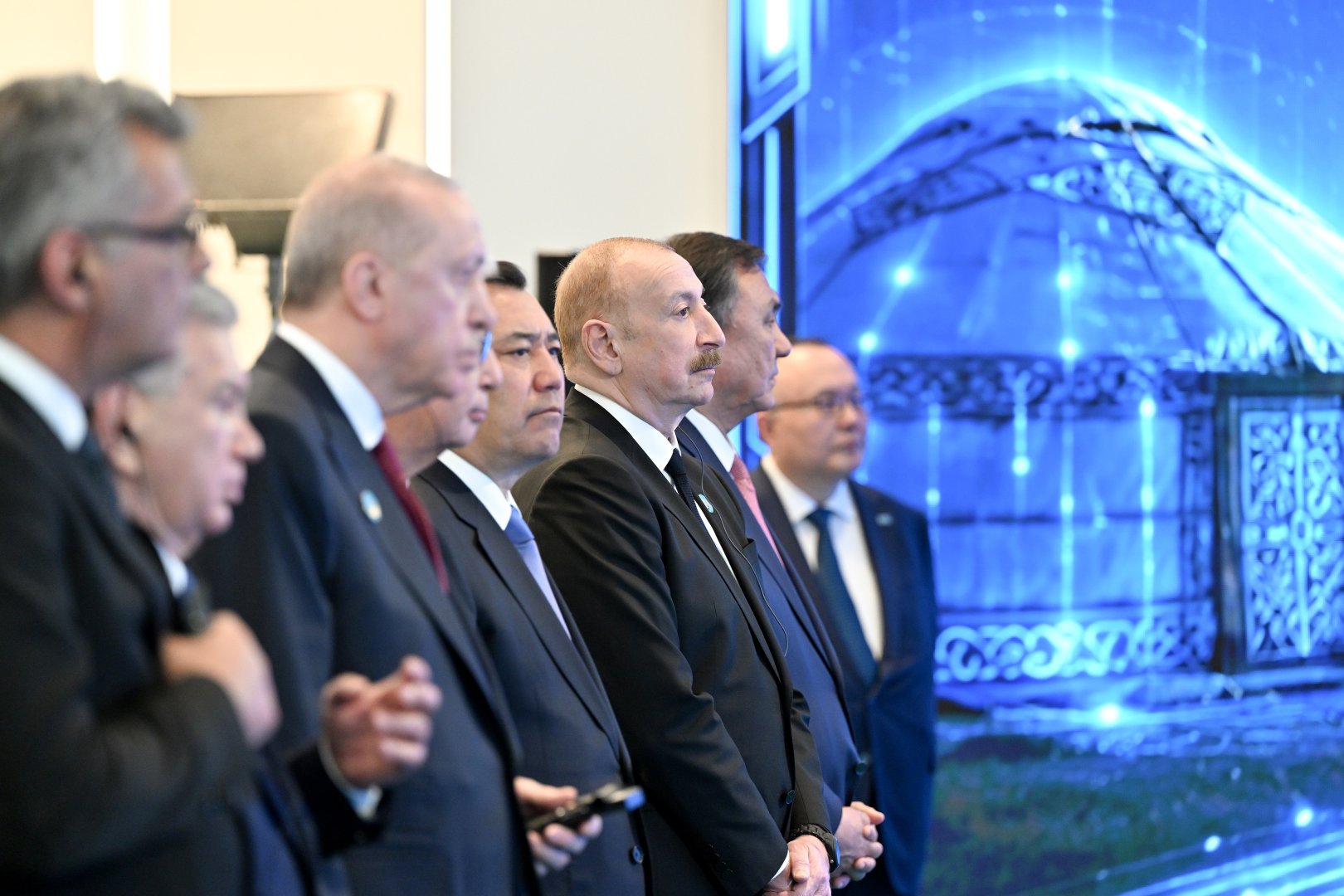 President Ilham Aliyev and participants of OTS Informal Summit attend groundbreaking ceremony of Turkic Civilization Center (PHOTO)