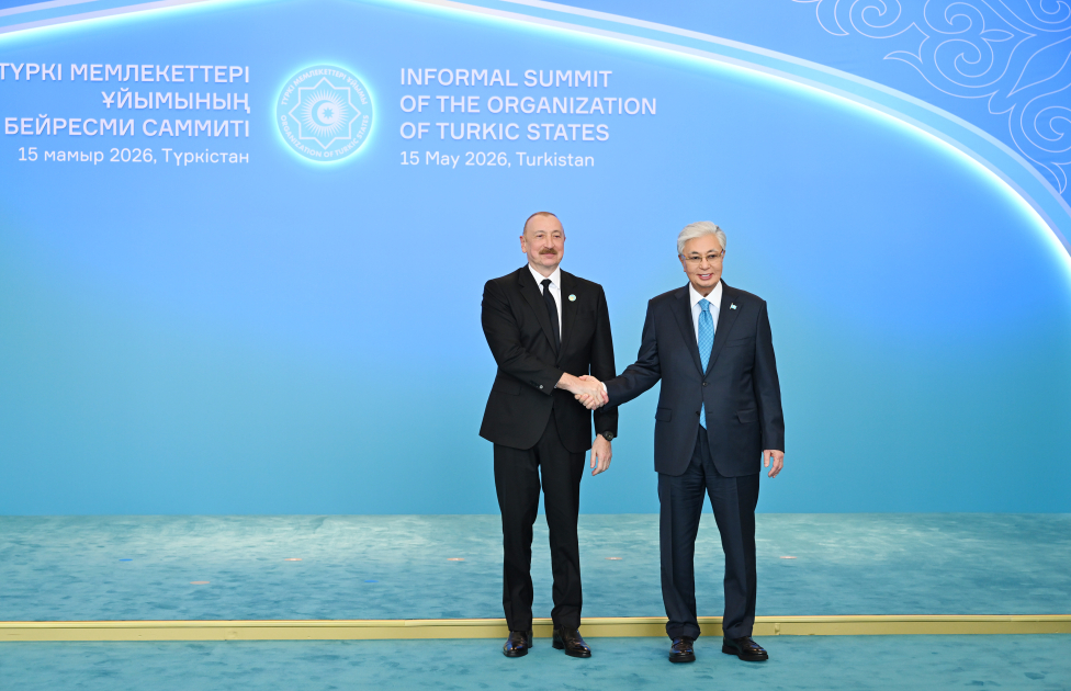 President Ilham Aliyev attends OTS Informal Summit in Turkistan (PHOTO)