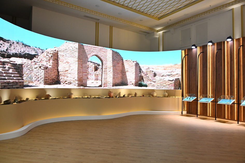 President Ilham Aliyev and other participants of OTS informal summit tour cultural sites in Turkistan (PHOTO)
