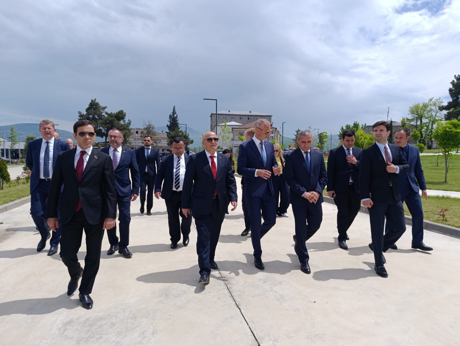 Slovak parliament delegation views construction progress in Azerbaijan's Khankendi (PHOTO)