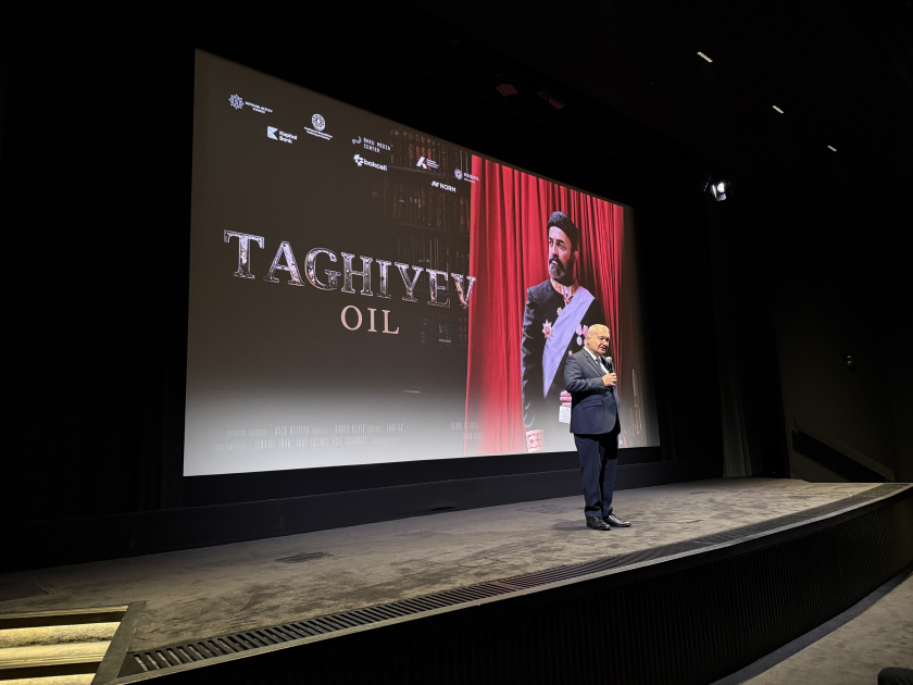 Head of Baku Media Center Arzu Aliyeva attends “Taghiyev: Oil” film screened in London (PHOTO)