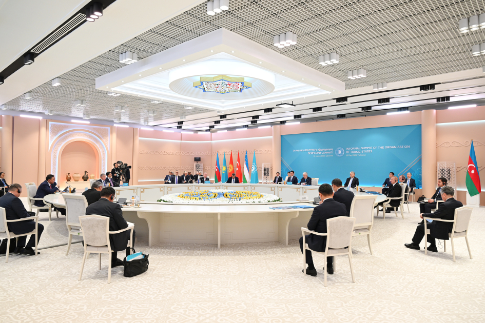 President Ilham Aliyev attends OTS Informal Summit in Turkistan (PHOTO/VIDEO)