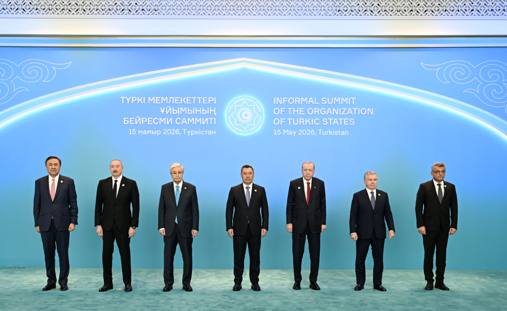 President Ilham Aliyev attends OTS Informal Summit in Turkistan (PHOTO)