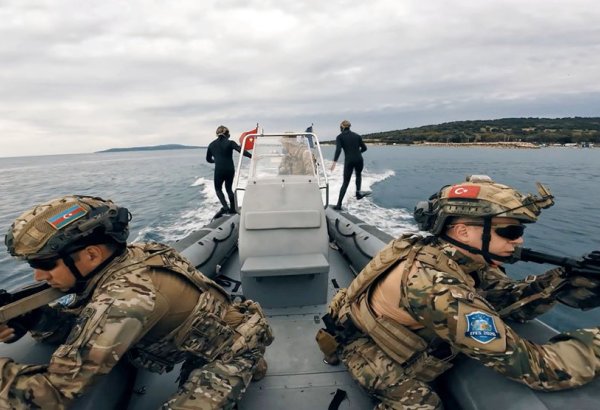EFES-2026 exercise participants fulfill coastal assault task from sea (VIDEO)