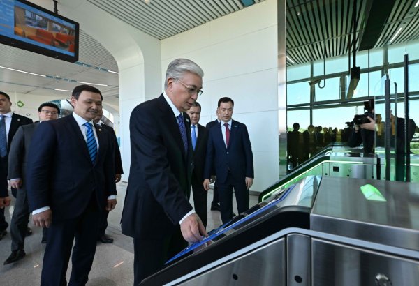 Kazakhstan launches automated urban rail system in Astana