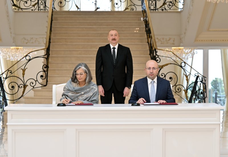 Azerbaijan, UN-Habitat sign Letter of Intent on utilizing Baku WUF13 operational standards