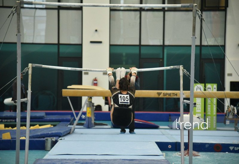 Azerbaijani gymnasts win medals at tournament in Baku (PHOTO)