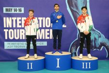 Azerbaijani gymnasts win medals at tournament in Baku (PHOTO)
