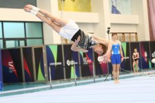 Azerbaijani gymnasts win medals at tournament in Baku (PHOTO)