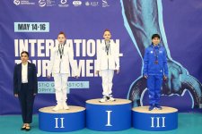Azerbaijani gymnasts win medals at tournament in Baku (PHOTO)