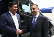 Cambodian Deputy Prime Minister arrives in Azerbaijan to attend WUF13 (PHOTO)