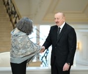 President Ilham Aliyev receives Executive Director of UN Human Settlements Programme (PHOTO)