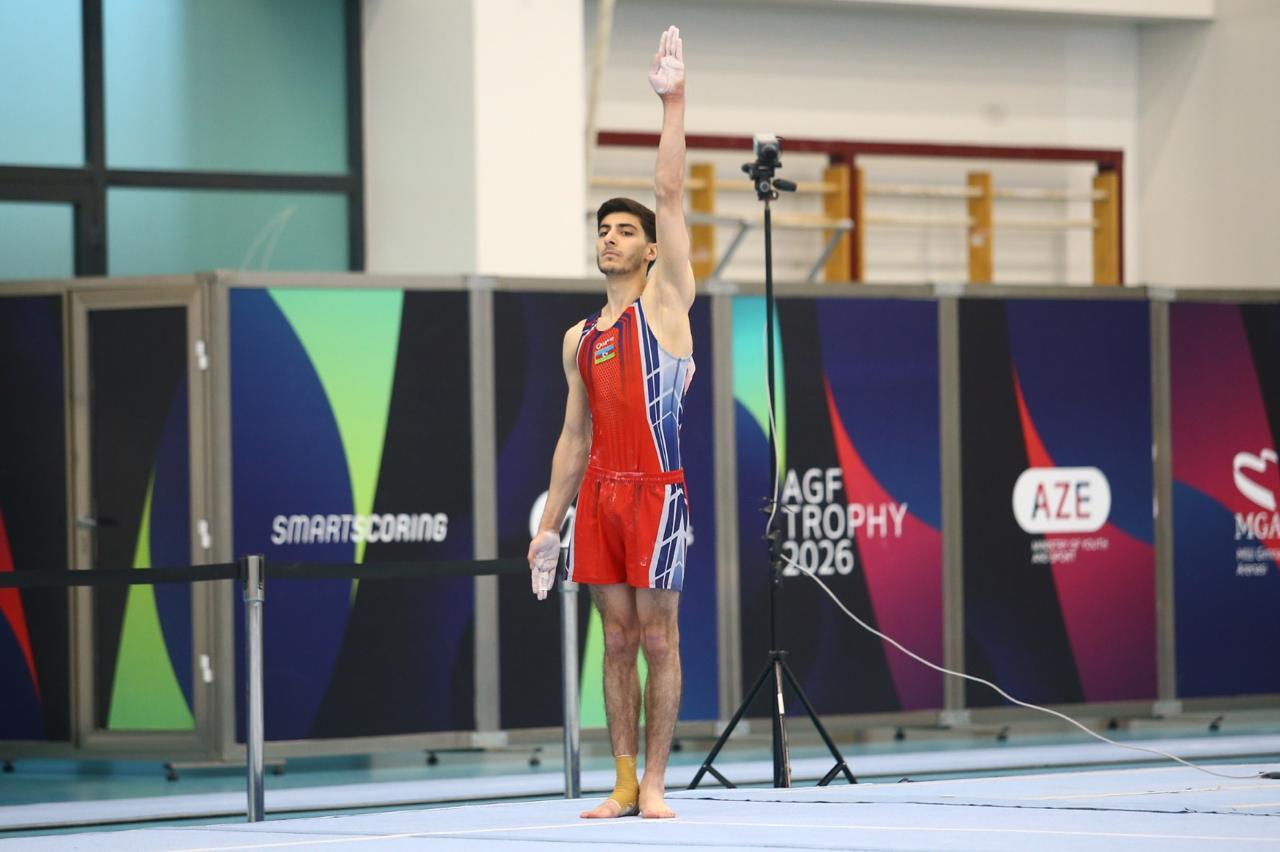 Azerbaijani gymnasts win medals at tournament in Baku (PHOTO)