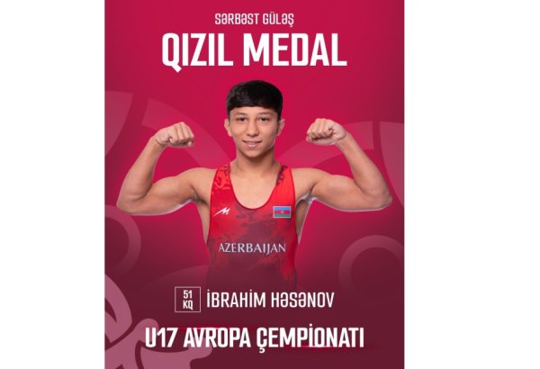 Azerbaijan's freestyle wrestling team finishes European Championship with seven medals
