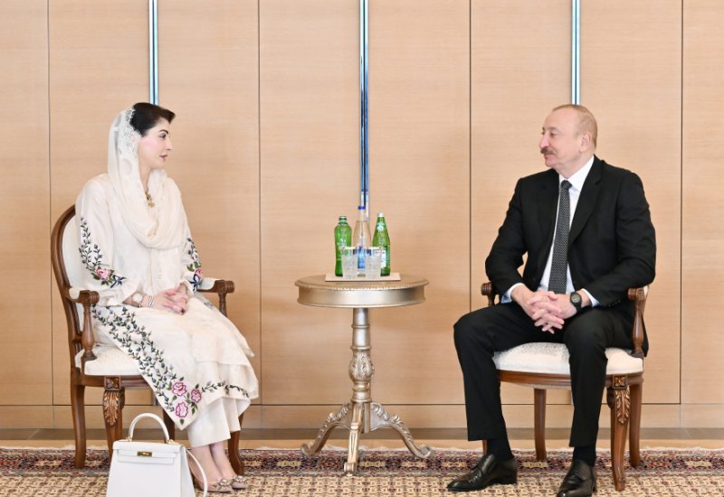 President Ilham Aliyev receives Prime Minister of Pakistan's Punjab province (PHOTO)