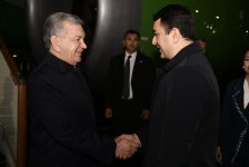 President of Uzbekistan arrives in Azerbaijan (PHOTO)
