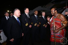 King of Eswatini arrives in Azerbaijan (PHOTO)