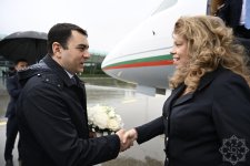 President of Bulgaria arrives in Azerbaijan on visit (PHOTO)