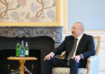 President Ilham Aliyev receives Minister of Energy and Infrastructure of United Arab Emirates (PHOTO)