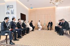 President Ilham Aliyev receives Chief Minister of Pakistan's Punjab Province (PHOTO)