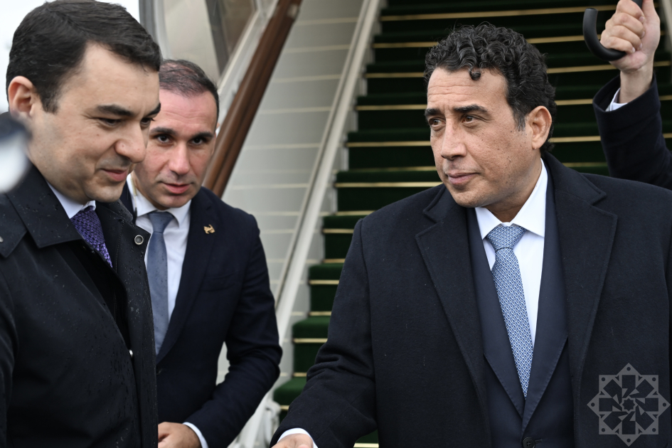 Chairman of Libya’s Presidential Council arrives in Azerbaijan on visit (PHOTO)