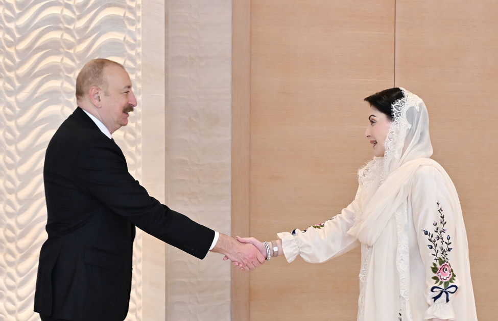 President Ilham Aliyev receives Chief Minister of Pakistan's Punjab Province (PHOTO)