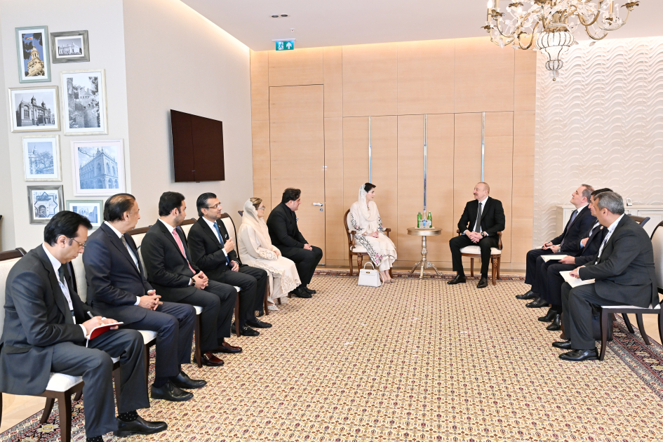 President Ilham Aliyev receives Chief Minister of Pakistan's Punjab Province (PHOTO)